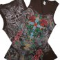 Rhinestone CROSS/ROSES TANK TOPS