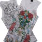 Rhinestone CROSS/ROSES TANK TOPS
