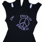 Peace tank top( Junior size)