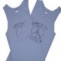 Peace tank top( Junior size)