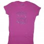 Peace rhinestone t-shirt
