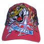 Hot Pink SAVIOR Rhinestoned Tattoo cap
