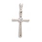 Thin Cross with CZ(5505)