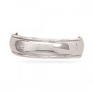 Polished with Edge Toe Ring(9191)