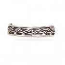 Oxidized Braided Toe Ring(9217)