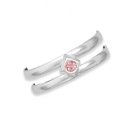 Hot Pink Crystal Toe Ring(9906)