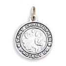 Round Saint Christopher Medal(72237)