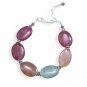 7"+1"Extension Serpentine and Crystal Bracelet(33245-7)