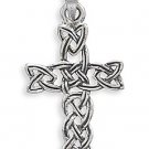 Oxidized Woven Celtic Cross Pendant(73433)