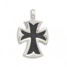 Black Stingray Large Cross Pendant(73351)