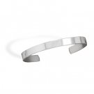 Polished Pewter Men's Cuff Bracelet(22947)