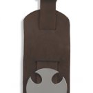 Men's Leather Band Bracelet with Tungsten Carbide Cross(22820)