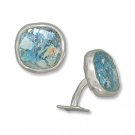 Ancient Roman Glass Cuff Links(9866)