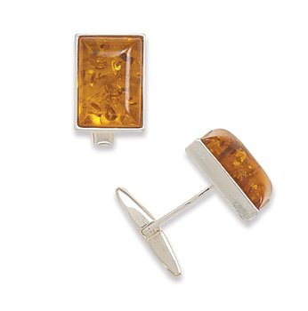 Baltic Amber Cuff Links(9867)