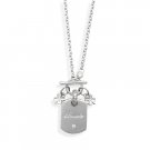 Luck" Tag and 4 Leaf Clover Charms(33178)
