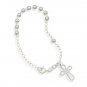 7" Polished Rosary Bracelet(22671)