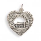 "New Orleans" Heart Charm(73722)