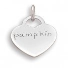 Heart Pendant with "pumpkin"(73795)