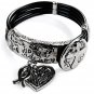 Faith, hope, love bracelet(b206bk_18)