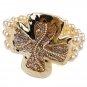 Beaded Cross bracelet(b1862gwt_24HD)