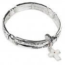 Bible inscribed stretch bracelet(b7266lats_5HD)