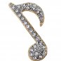Crystal music note pin(p30174_16HD)