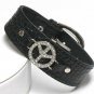 Peace Symbol Bracelet(N1153BK-51543)