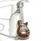 Epoxy miniature guitar necklace(R1241BR-2291)