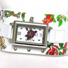 Designer inspired leather watch(U15109WH-61205)