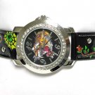 Tattoo inspired leather watch.(U15105BK-61206)