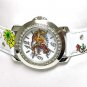 Tattoo inspired leather watch.(U15105BK-61206)