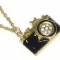 Camera pendant necklace(P1253SL-9854)