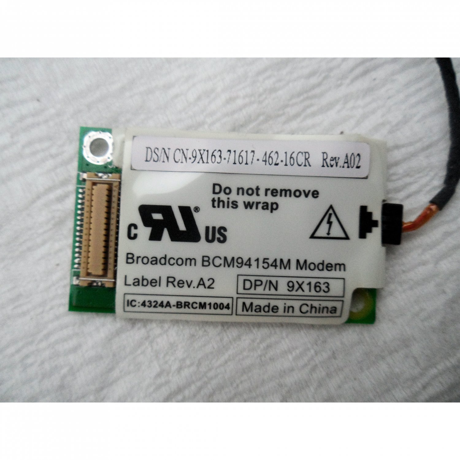 Dell BCM94154M Modem for XPS Inspiron 9100 Laptop