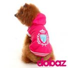 Pets-Crown hooded sleeveless T-shirt