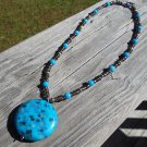 Turquoise Chimney Necklace
