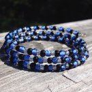 Silver Badge Wrap Bracelet