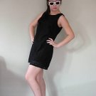 Black Vintage lace shift dress