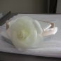 Cream Flower Headband
