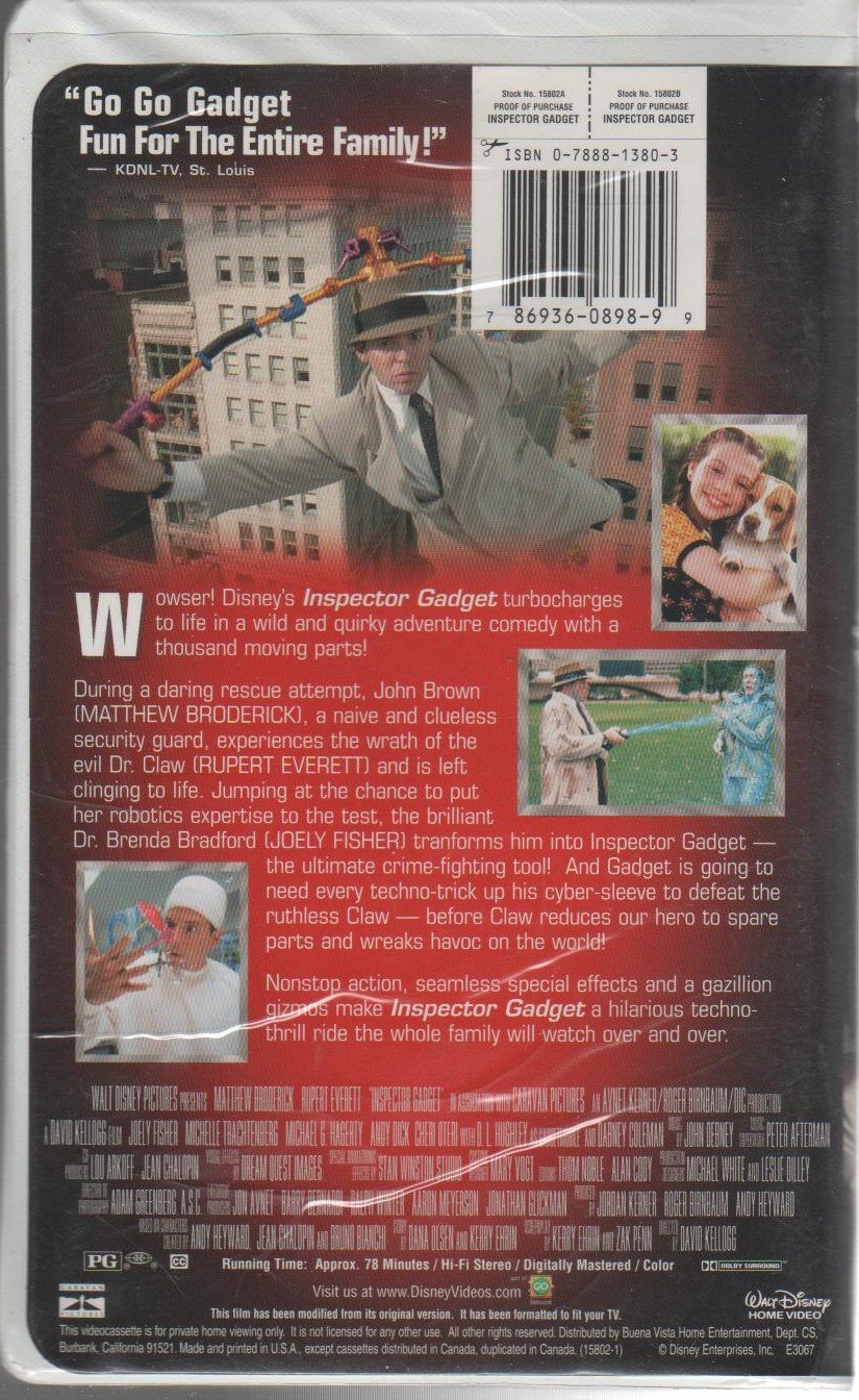 Inspector Gadget (VHS)