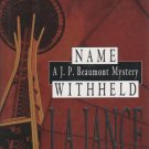 Name Withheld by J.A. Jance (Hardcover)