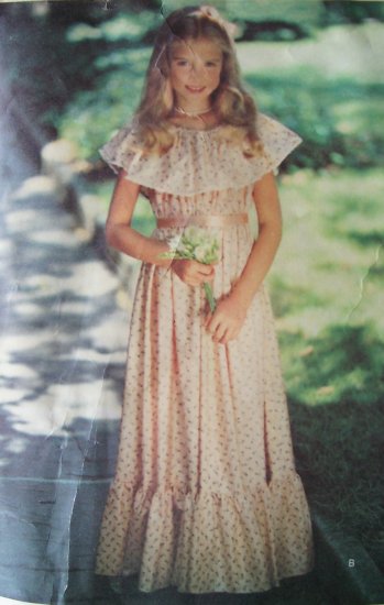 flower girl patterns vogue