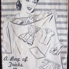 Vintage A Bag of Tricks for Home Sewing Booklet by The National Cotton Council Superior Feed Mills