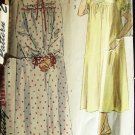 Vintage 50’s Simplicity  3388 Nightgown and Bed Jacket Pattern Size 12