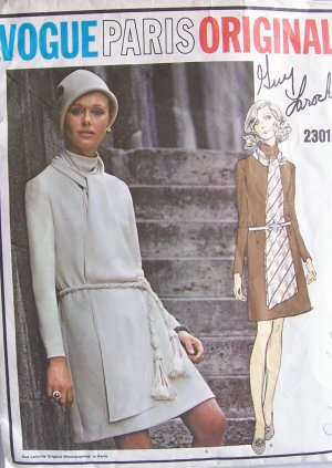 Vogue 2537 Paris Original Guy Laroche Sewing Pattern by TenderLane