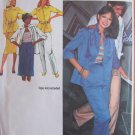 Vintage 80’s Simplicity 9446 Slim Skirt Straight Leg Pants Shirt Jacket Pattern Uncut Size 42