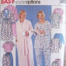 McCall’s 3454 Robe Tunic Top Pajama Pants and Shorts Pattern Uncut Size 18W-24W