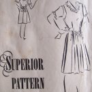 1940’s Superior Pattern 6626 Jumper Dress and Blouse Uncut Size 16 Maternity Expansion