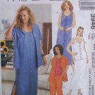 McCall’s 3946 Summer Dress Skirt Shirt Top Pants Pattern Plus Size 18W-24W Uncut