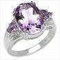 Windsor Sterling 2.62CTW AMETHYST .925 RING