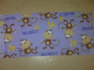 Funky Monkey Burp Cloth
